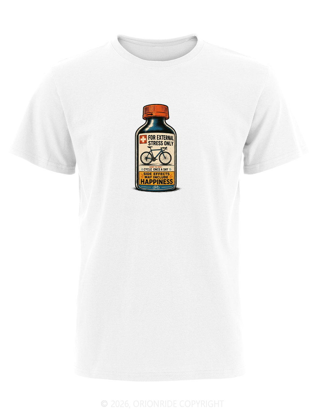 Orionride For External Stress Only Short Sleeves Bike T-Shirt