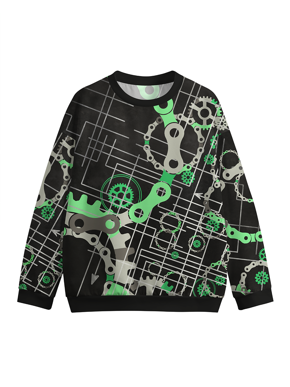 Orionride Gear Space Crew Neck Pullover Sweatshirt