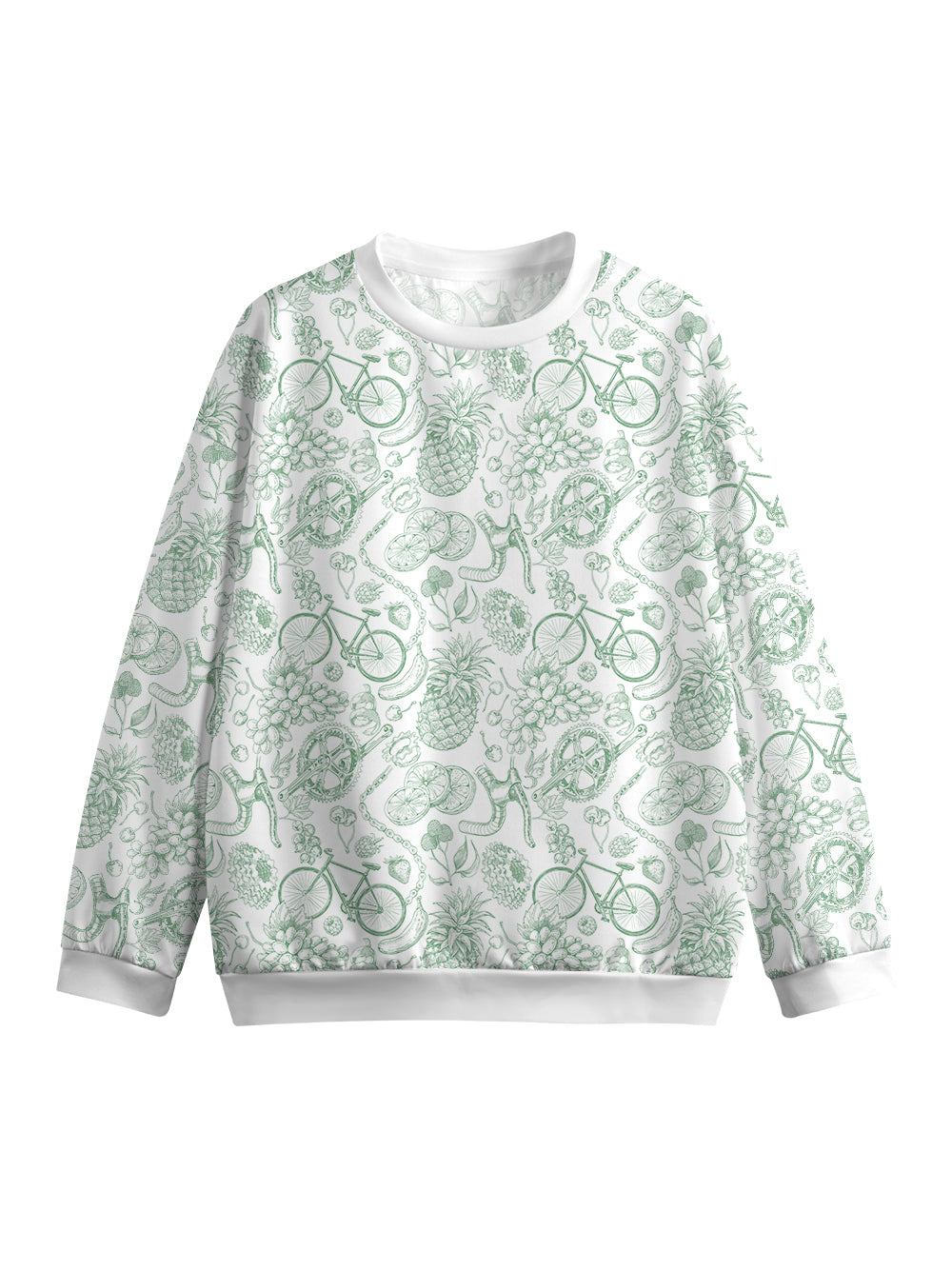 Orionride Fruit Collection Women's Crew Neck Pullover Sweatshirt