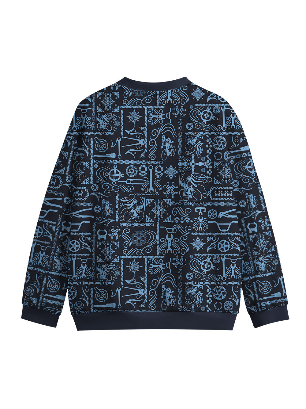 Orionride Mysterious Totem Crew Neck Pullover Sweatshirt