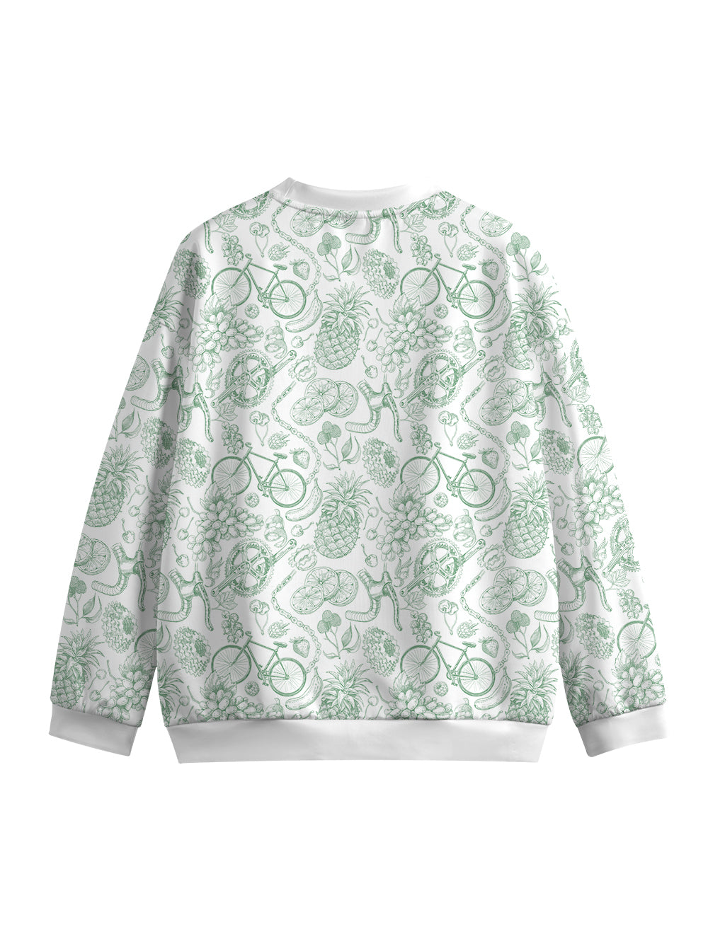 Orionride Fruit Collection Women's Crew Neck Pullover Sweatshirt