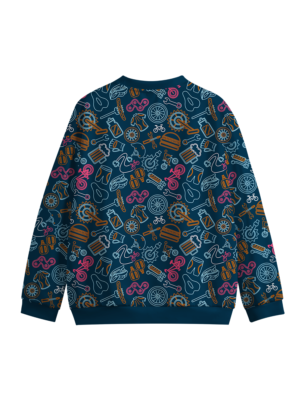 Orionride Weekend BBQ Crew Neck Pullover Sweatshirt