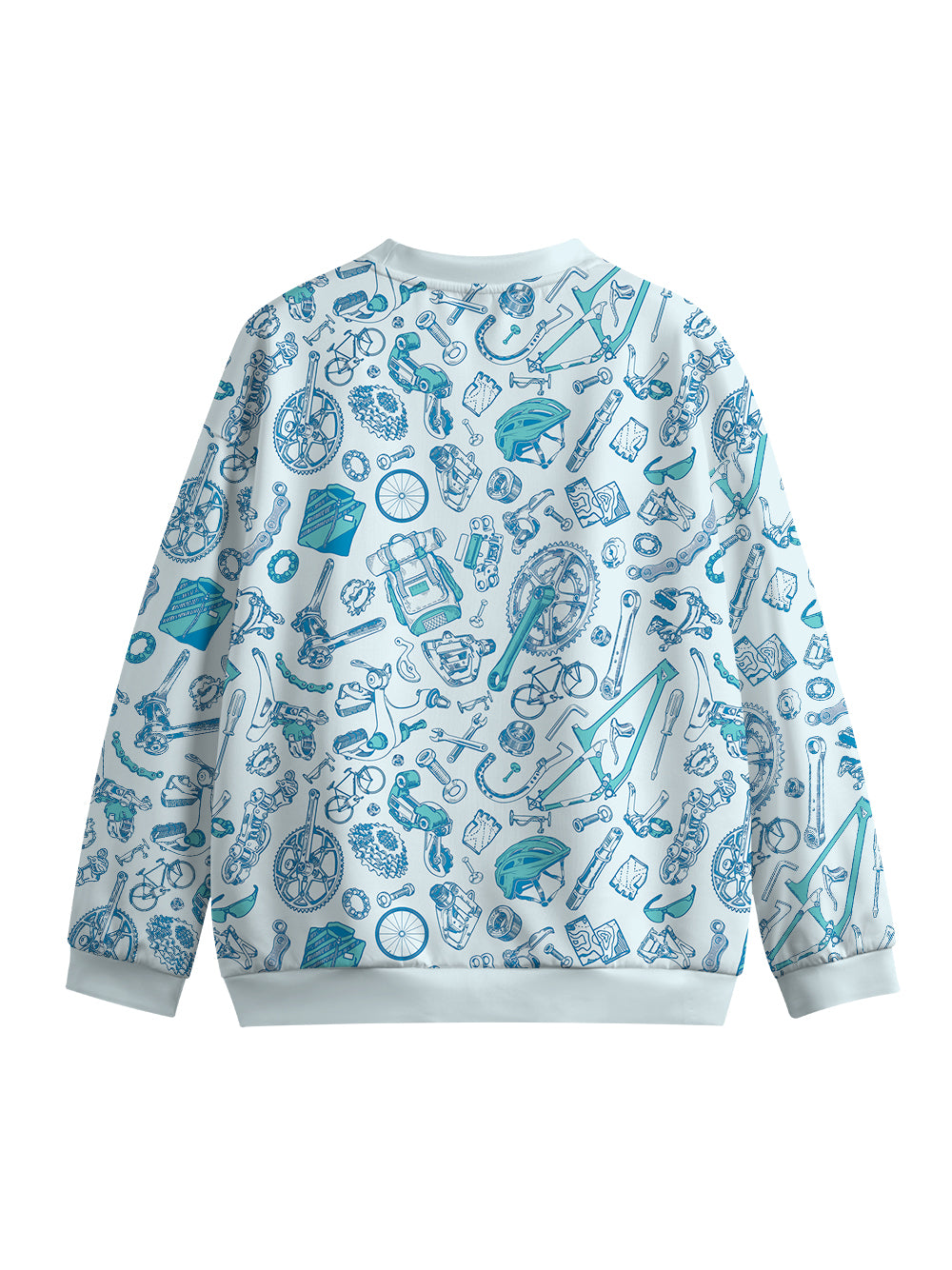 Orionride Rich Parts Crew Neck Pullover Sweatshirt