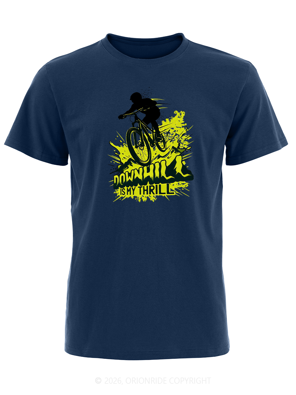 Orionride Downhill Is My Thrill Short Sleeves Bike T-Shirt