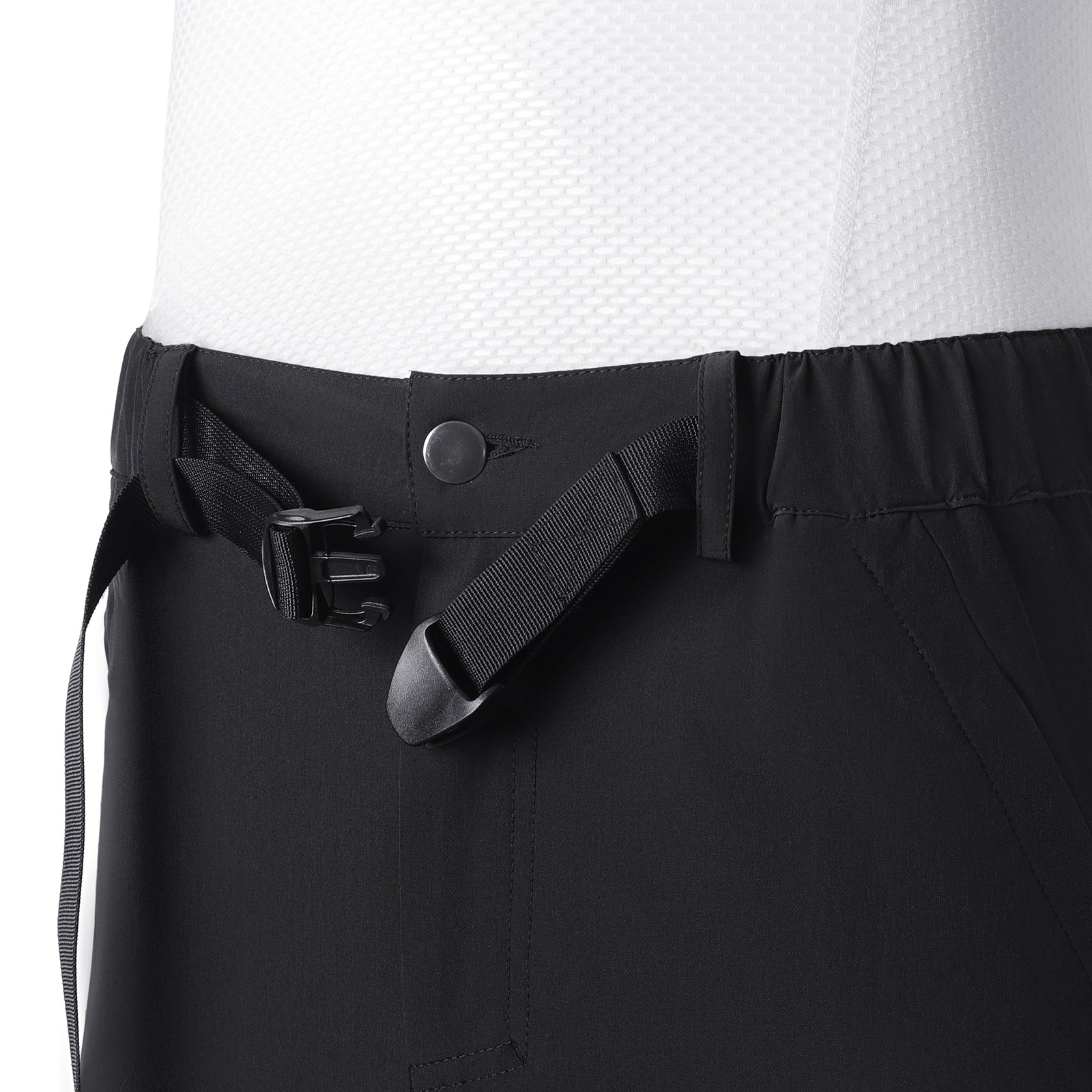 Orionride Men's Quick Dry Lightweight Breathable Cycling Pants Black