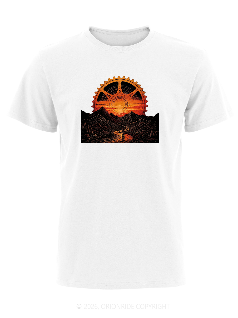 Orionride Gear Sunset Short Sleeves Bike T-Shirt