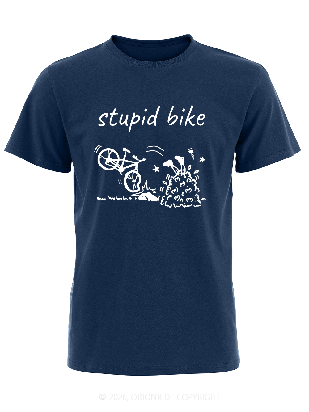 Orionride Stupid Bike Short Sleeves Bike T-Shirt