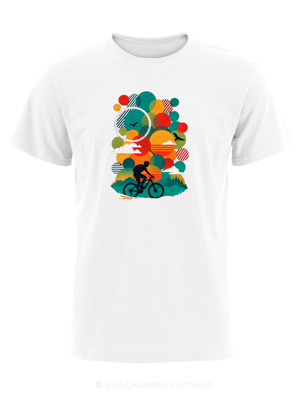 Orionride Ride Toward Light Short Sleeves Bike T-Shirt