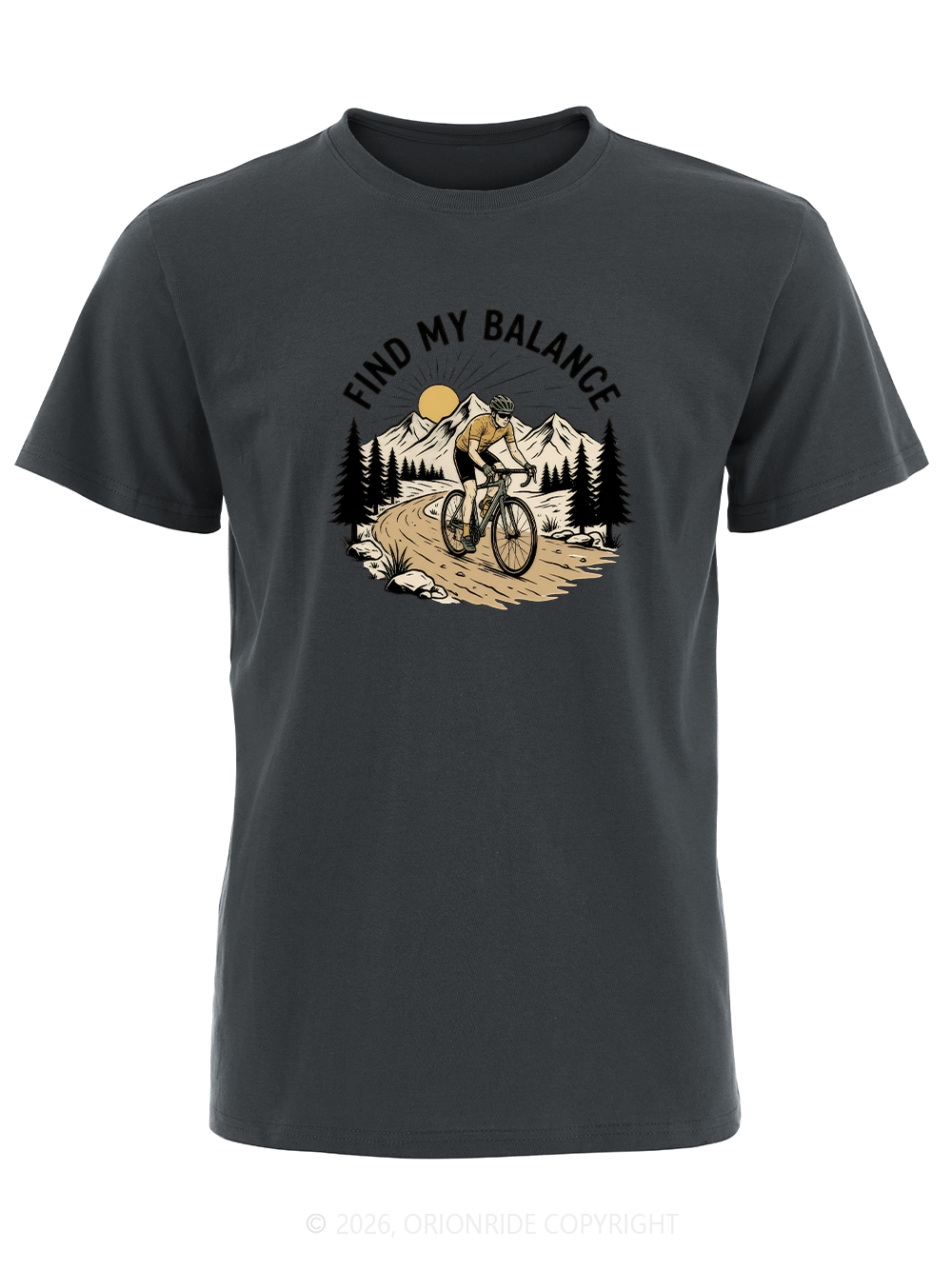 Orionride Find My Balance Short Sleeves Bike T-Shirt