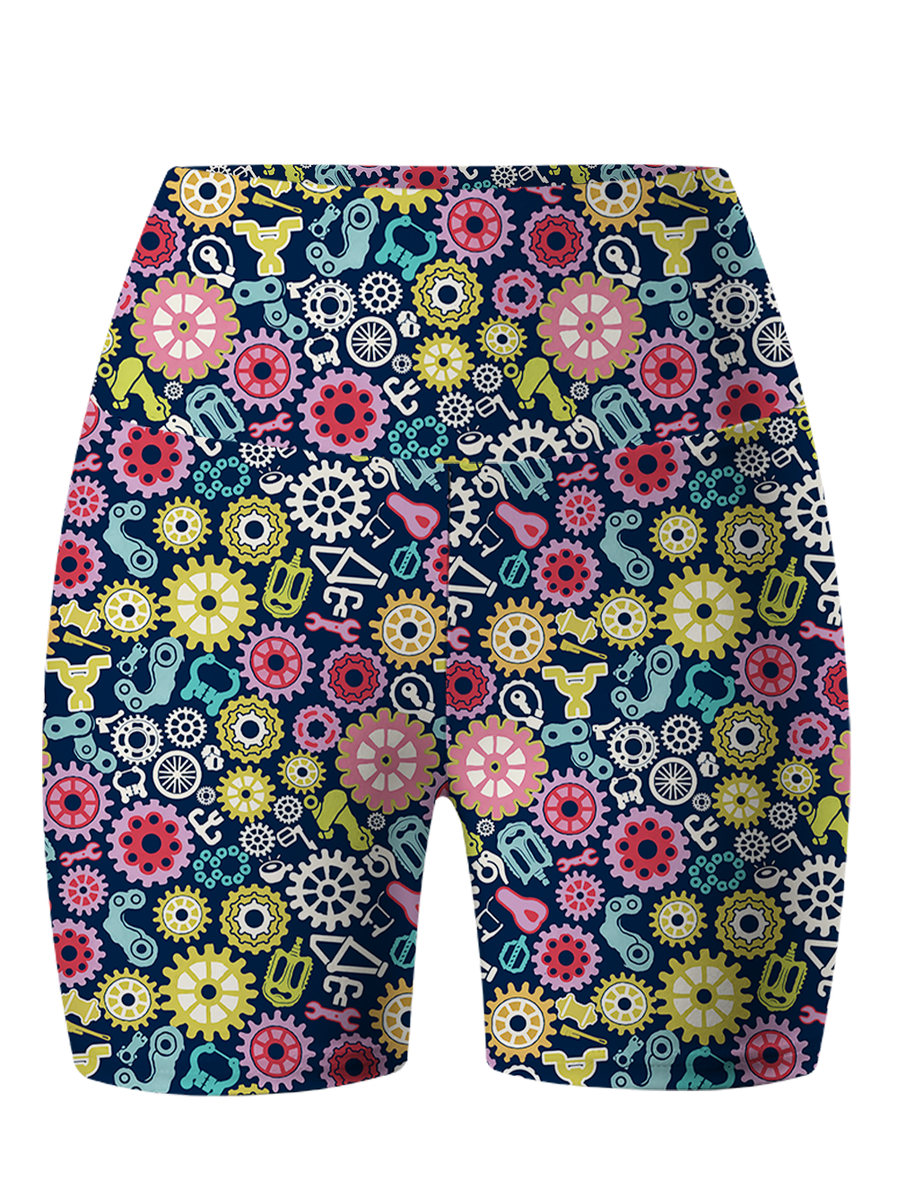 Orionride Colorful Gear Flower Women's Cycling Shorts