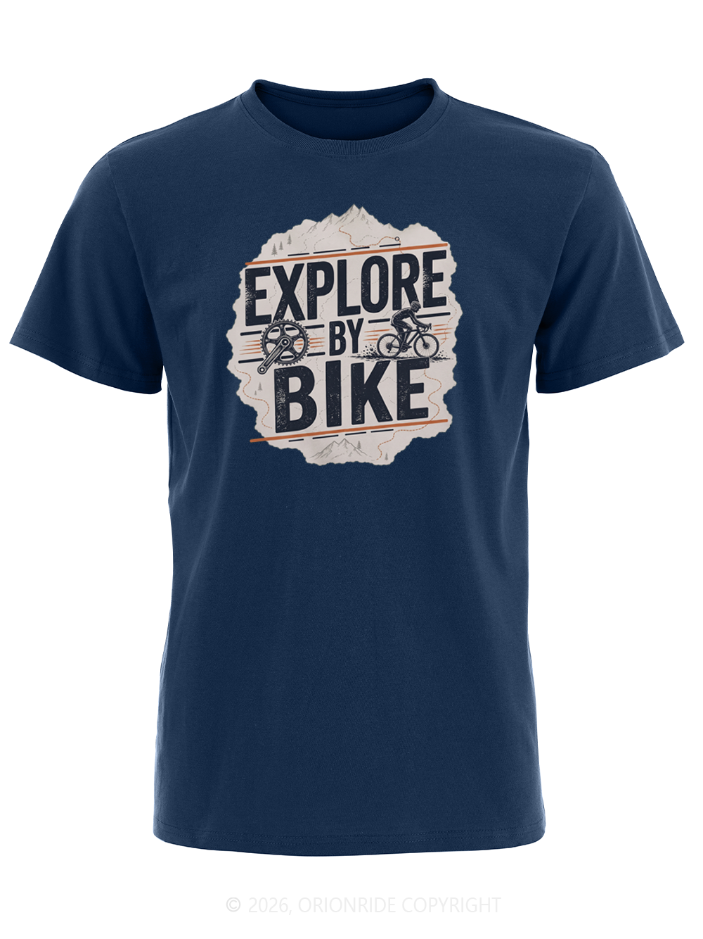 Orionride Explore By Bike Short Sleeves Bike T-Shirt