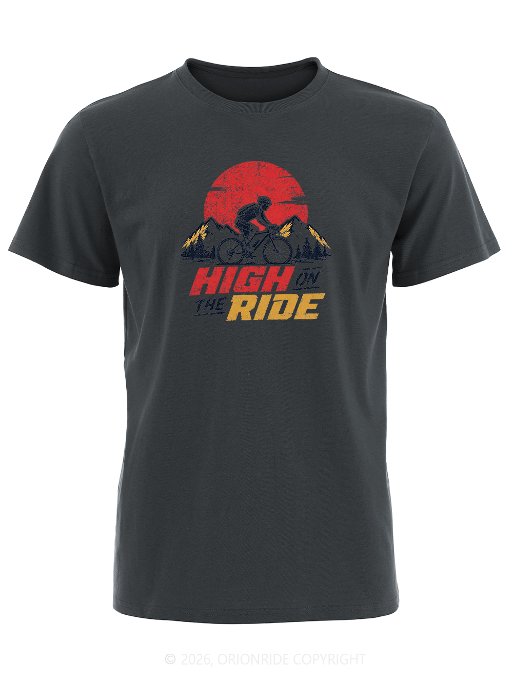 Orionride High On The Ride Short Sleeves Bike T-Shirt