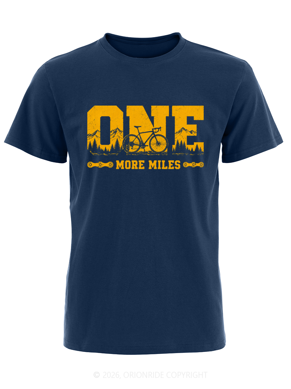 Orionride Letter Ride Short Sleeves Bike T-Shirt