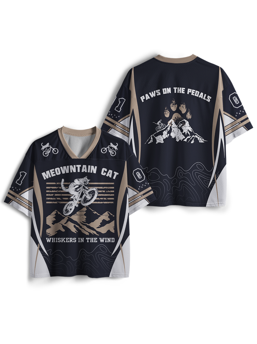 Orionride Meowntain Cat Mesh Jersey