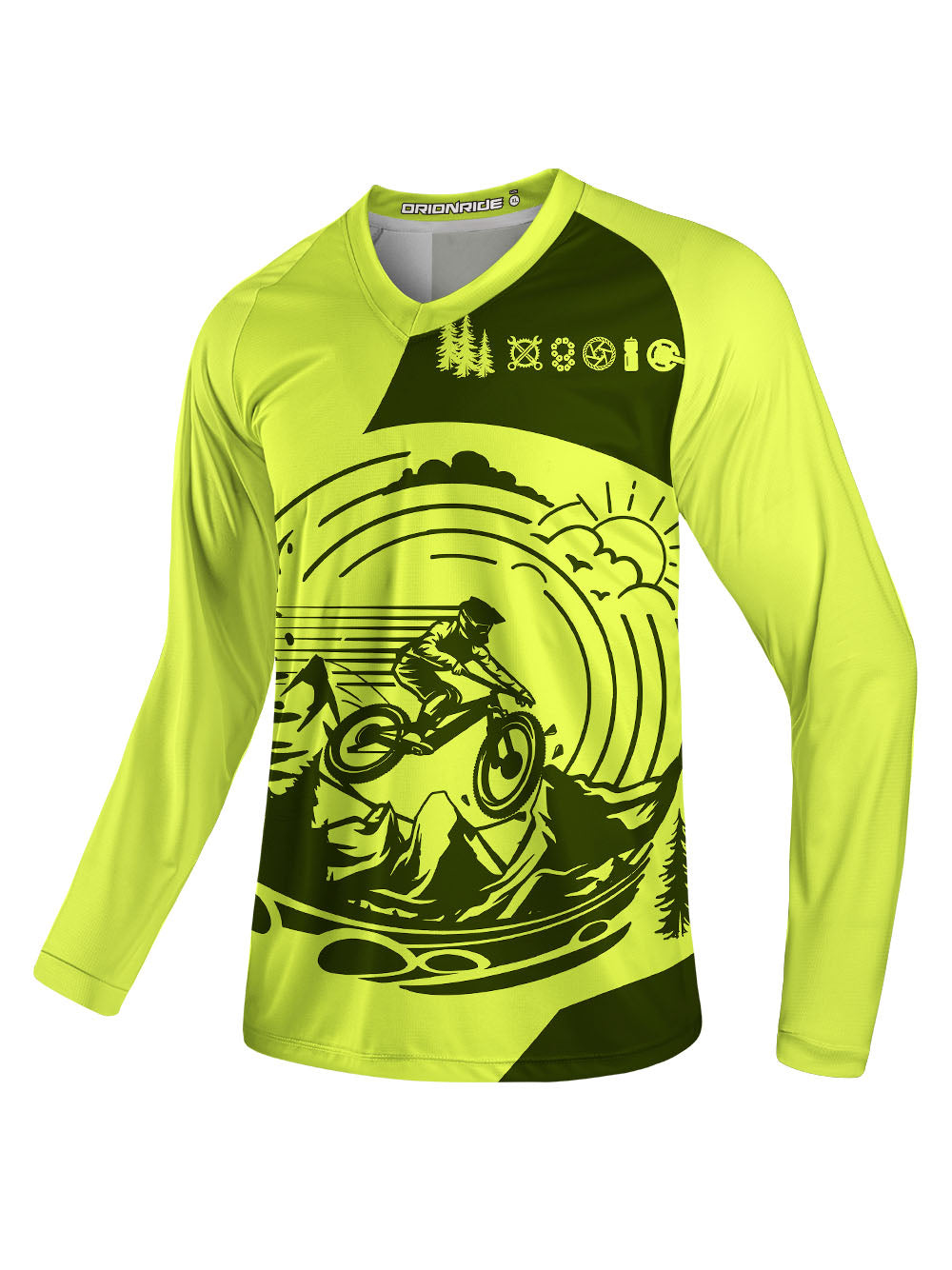 Orionride Adventurous Spirit Long Sleeve Downhill Jersey
