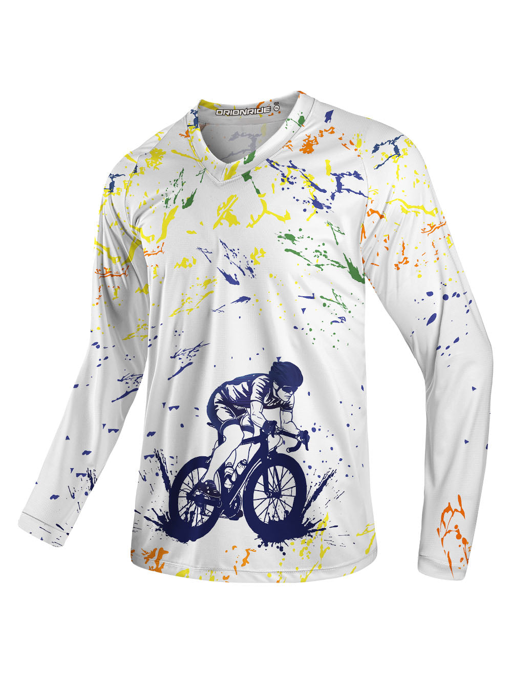 Orionride Ink Art Long Sleeve Downhill Jersey