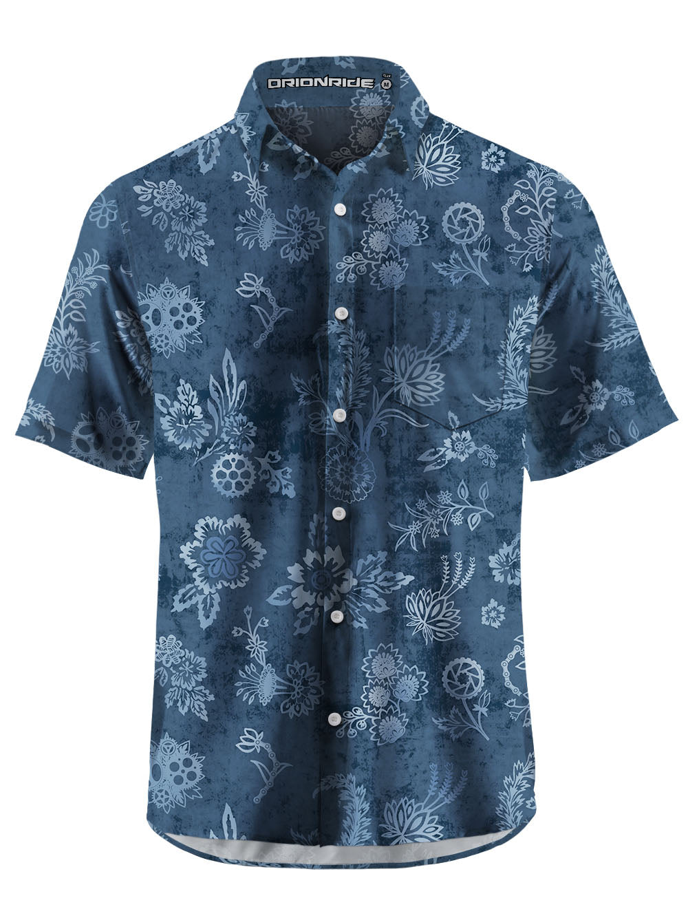 Orionride Gear Petals Zipper Pockets Ultra Lightweight Short Sleeves Gravel Shirt