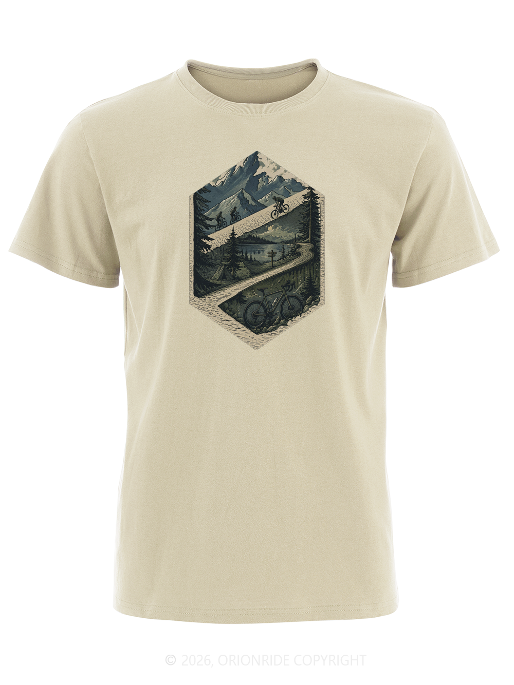 Orionride Gemstone Trail Paradox Short Sleeves Bike T-Shirt