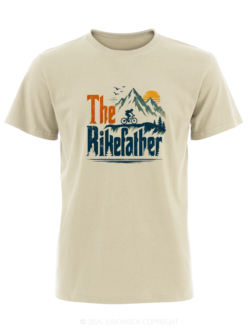 Orionride The Bikefather Short Sleeves Bike T-Shirt