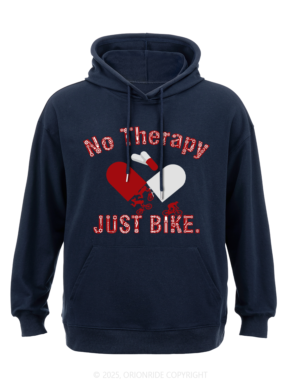 Orionride No Therapy Just Bike Classic Hoodie
