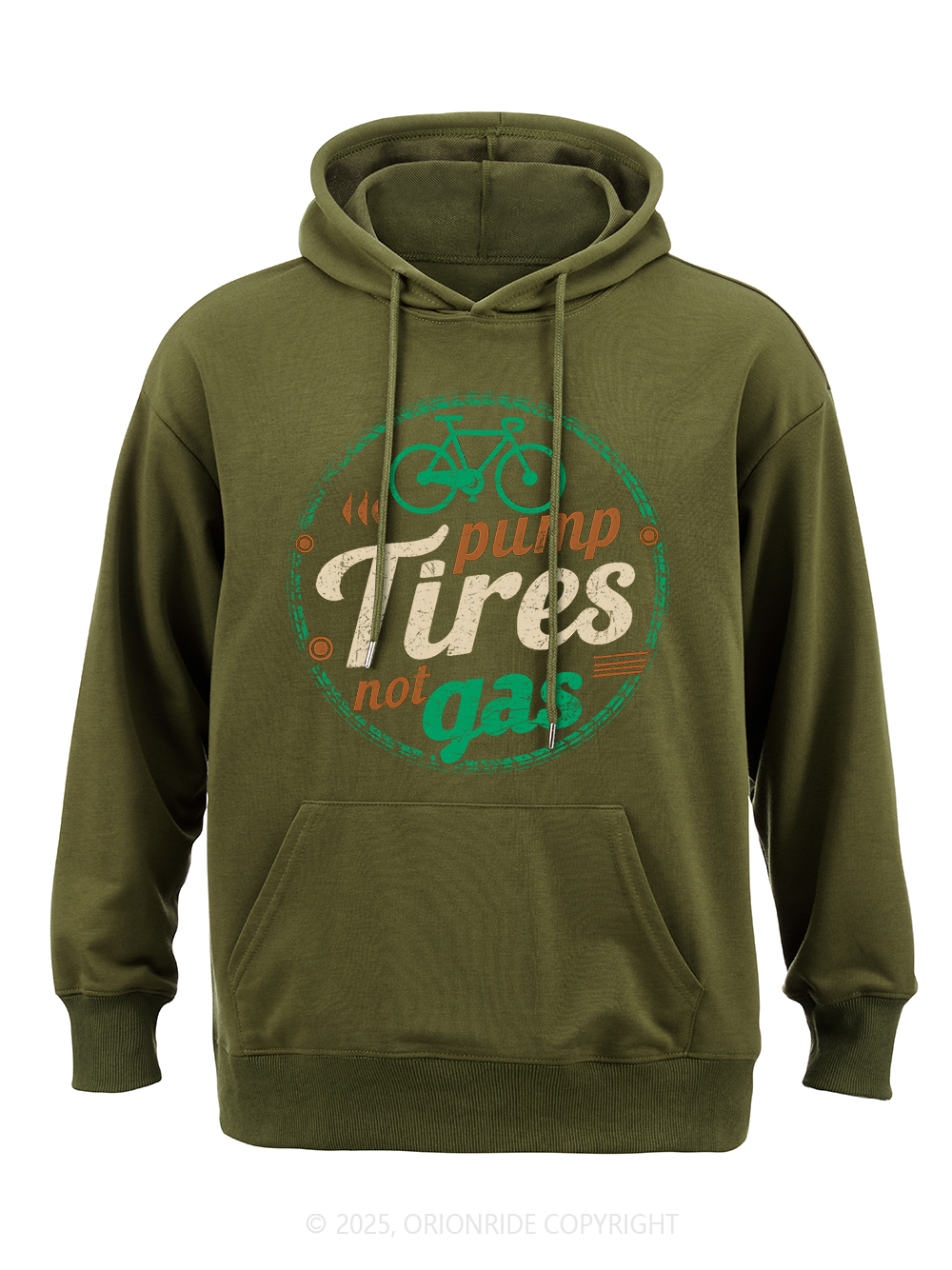 Orionride Pump Tires Not Gas Classic Hoodie
