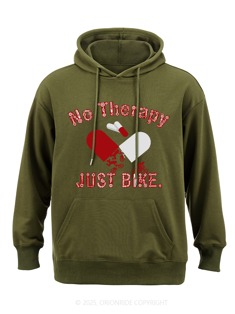 Orionride No Therapy Just Bike Classic Hoodie