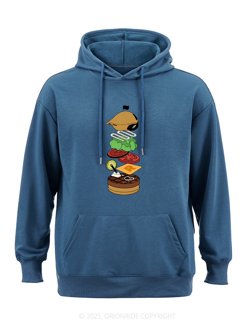 Orionride Delicious Burgers Classic Hoodie