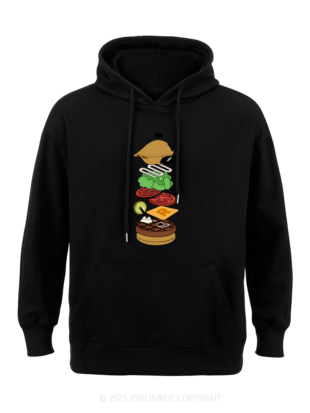 Orionride Delicious Burgers Classic Hoodie
