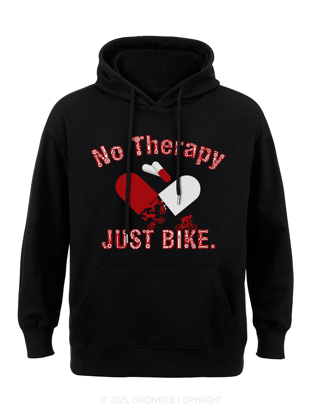 Orionride No Therapy Just Bike Classic Hoodie