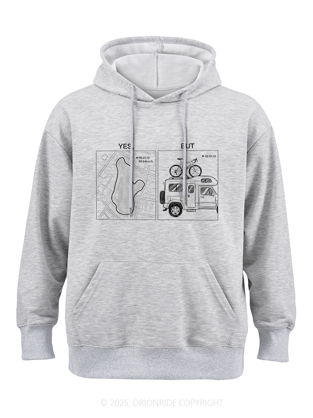 Orionride Interesting Patterns Classic Hoodie