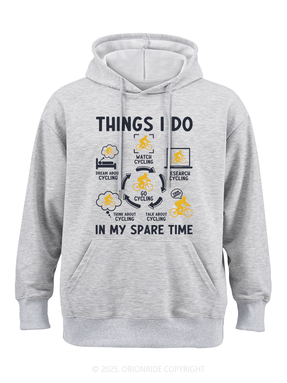 Orionride Cycling Schedule Classic Hoodie