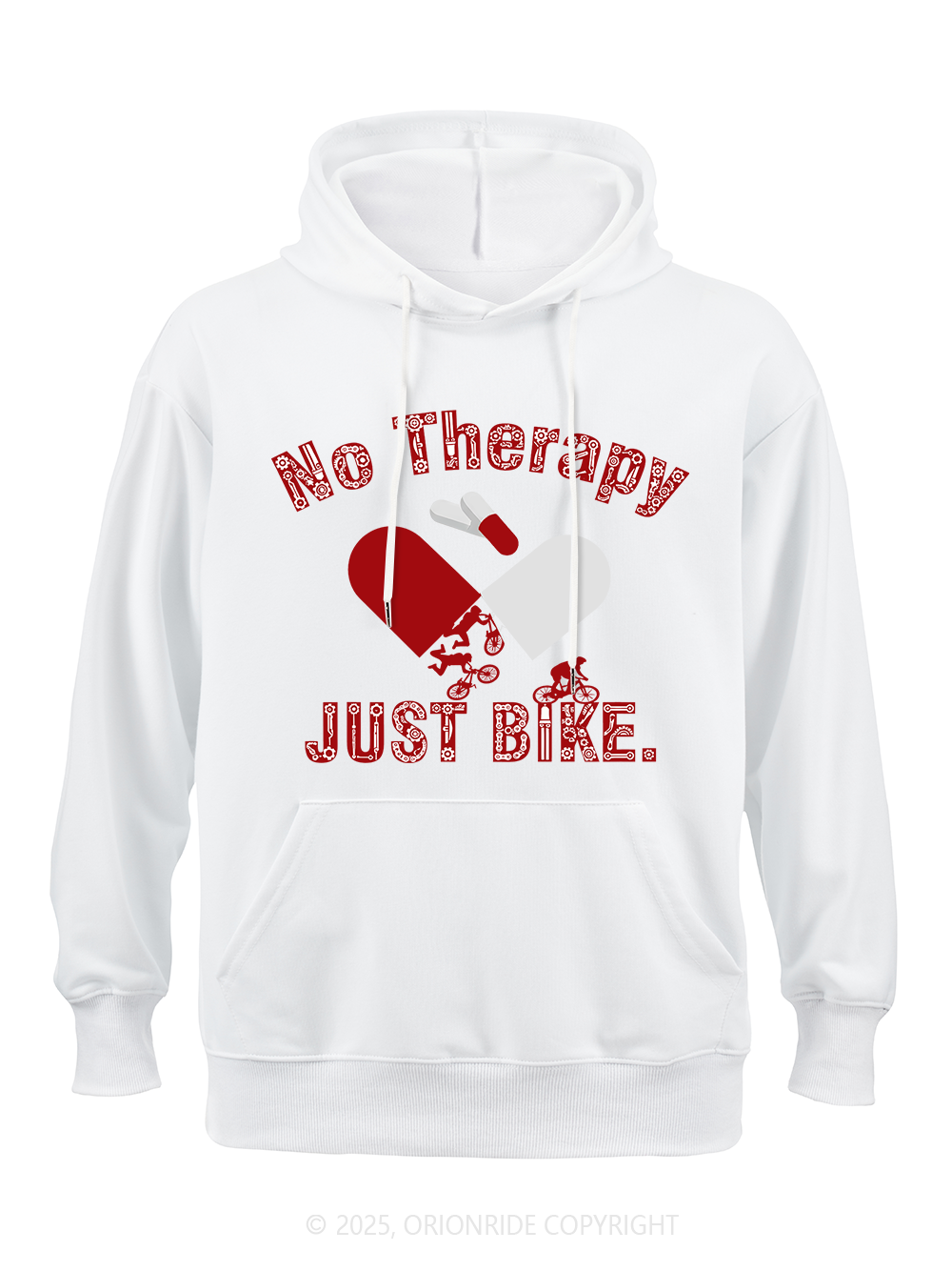 Orionride No Therapy Just Bike Classic Hoodie