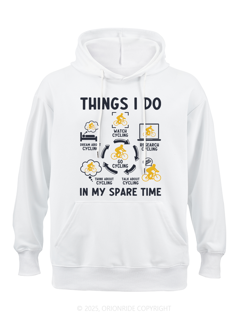 Orionride Cycling Schedule Classic Hoodie