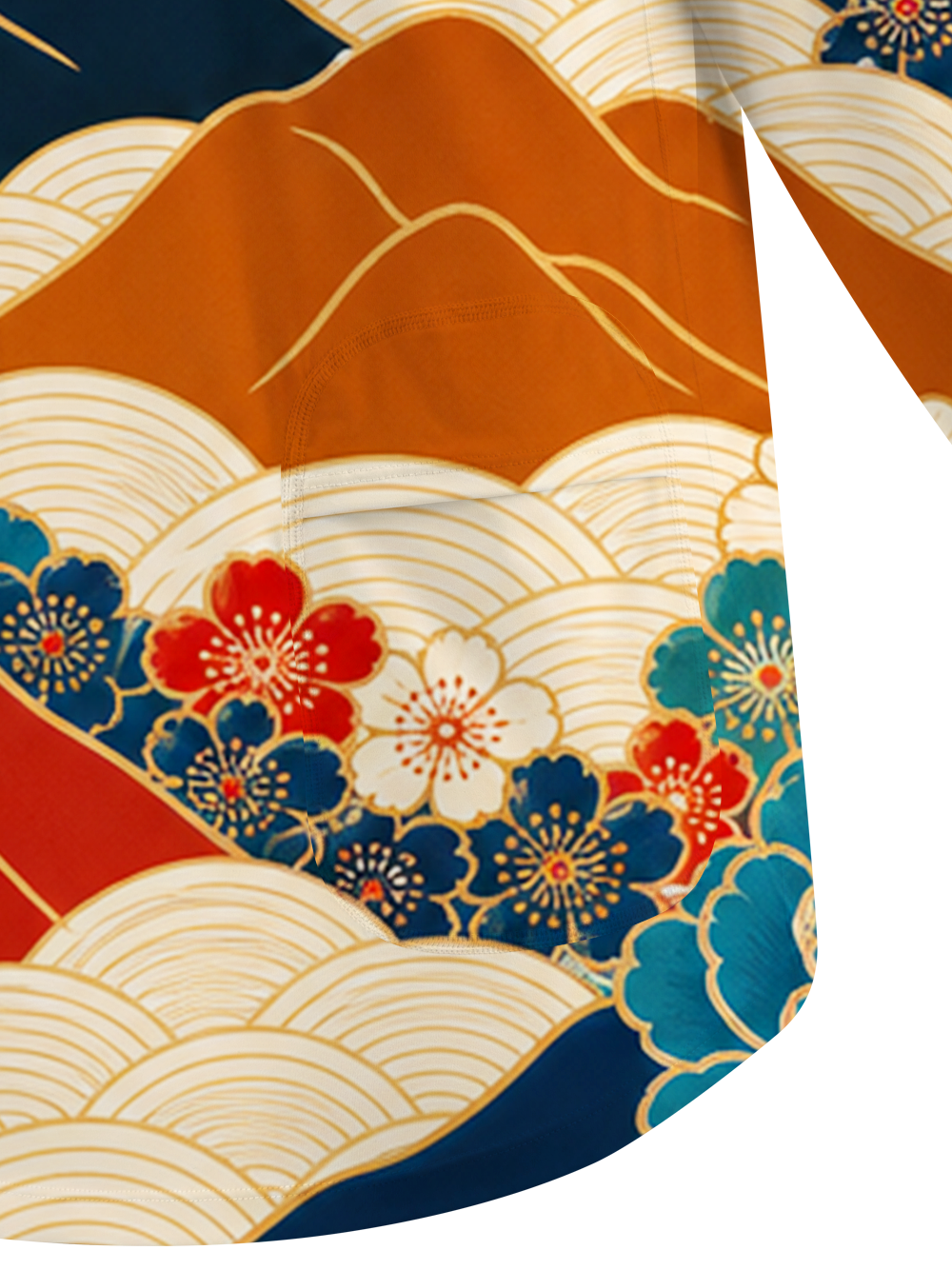 Orionride Floral Mountains Women's Quick Dry Downhill Jersey