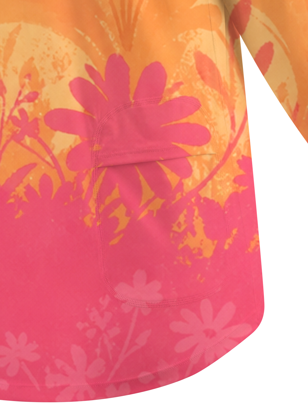 Orionride Layered Color Bloom Women's Quick Dry Downhill Jersey