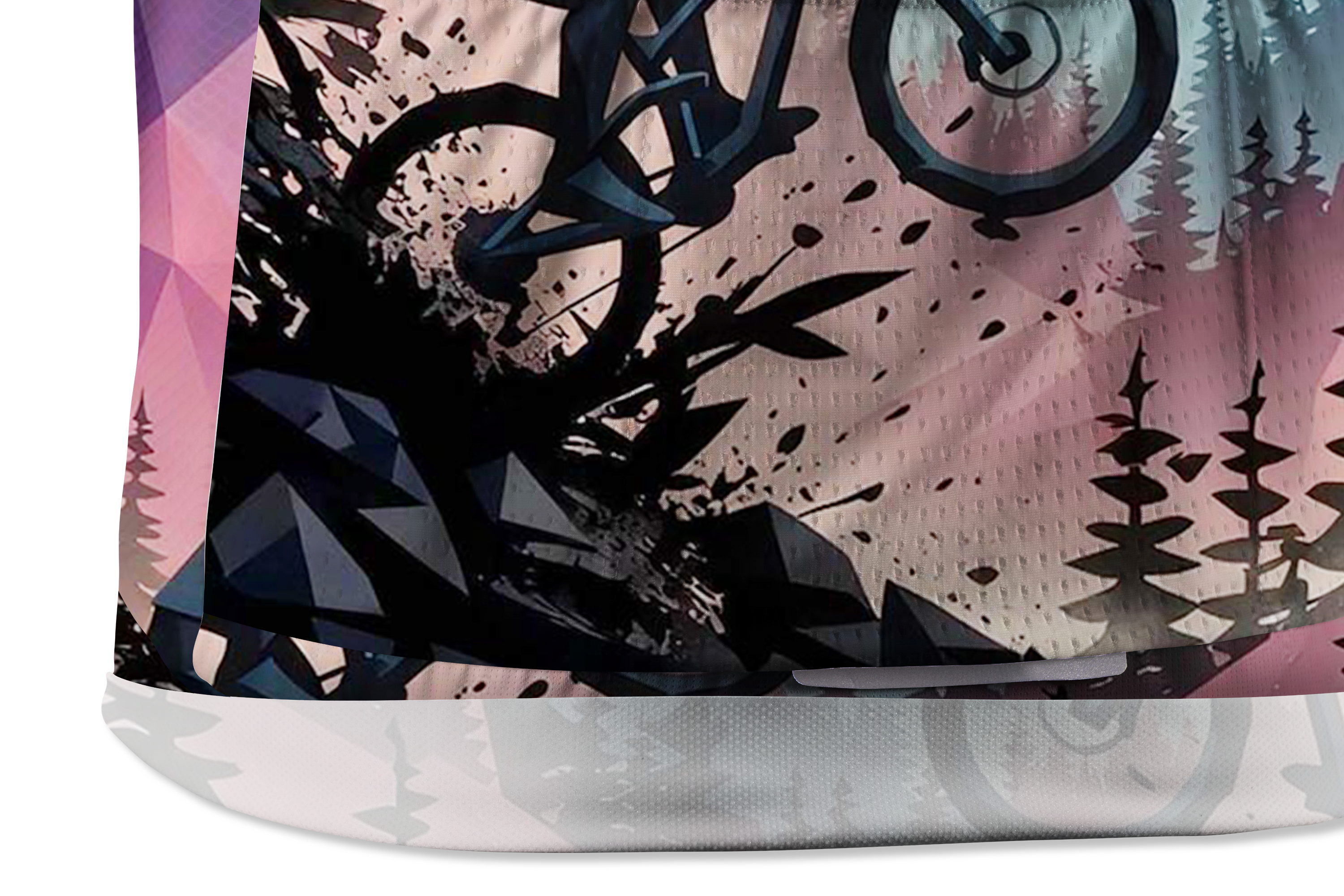 Orionride Cyclists Under The Starry Sky Short Sleeves Cycling Jersey