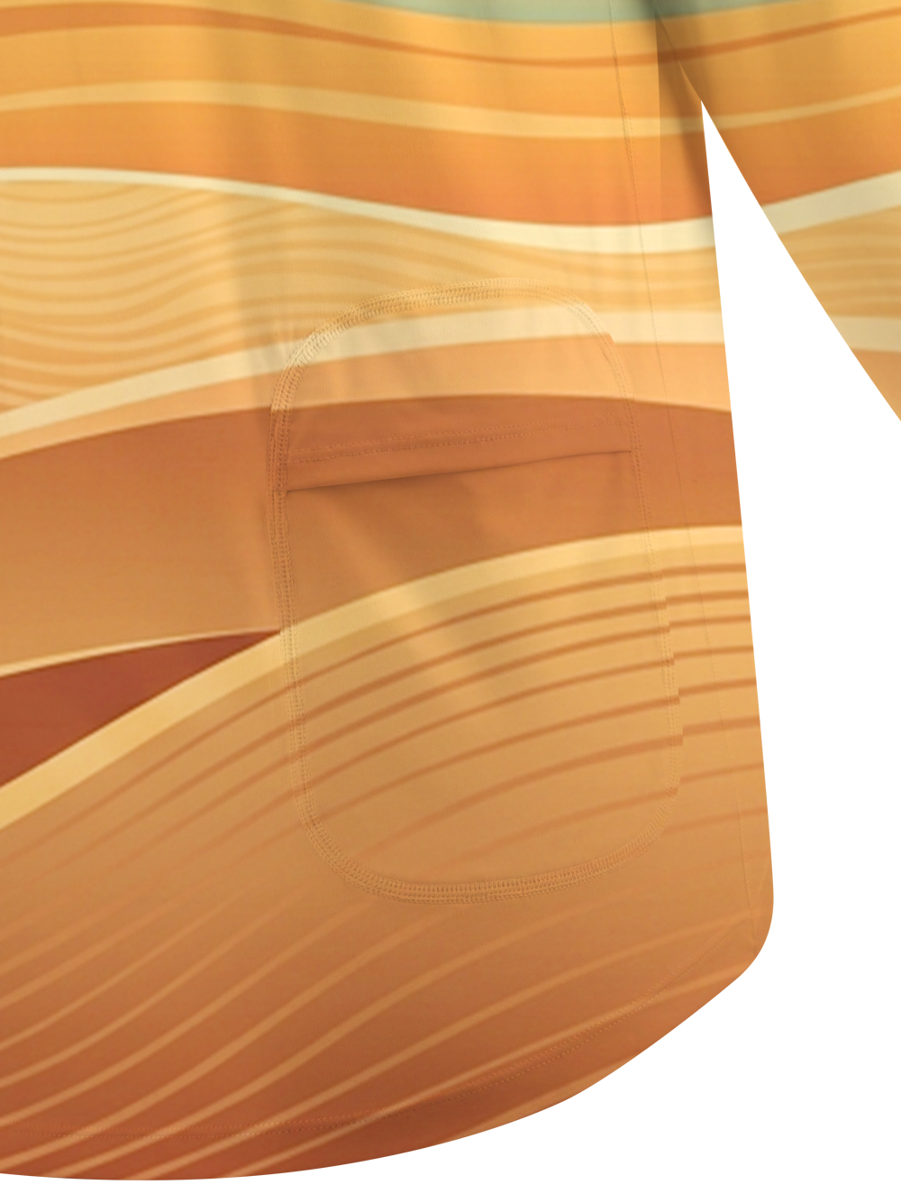 Orionride Golden Tide Line Women's Quick Dry Downhill Jersey