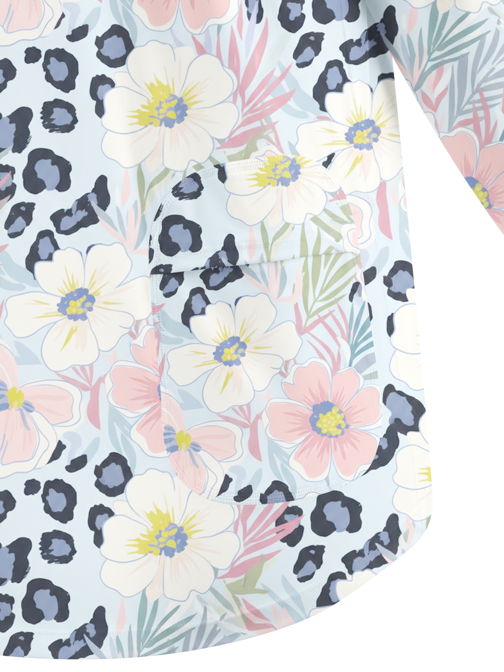 Orionride Hand-Painted Flowers Women's Quick Dry Downhill Jersey