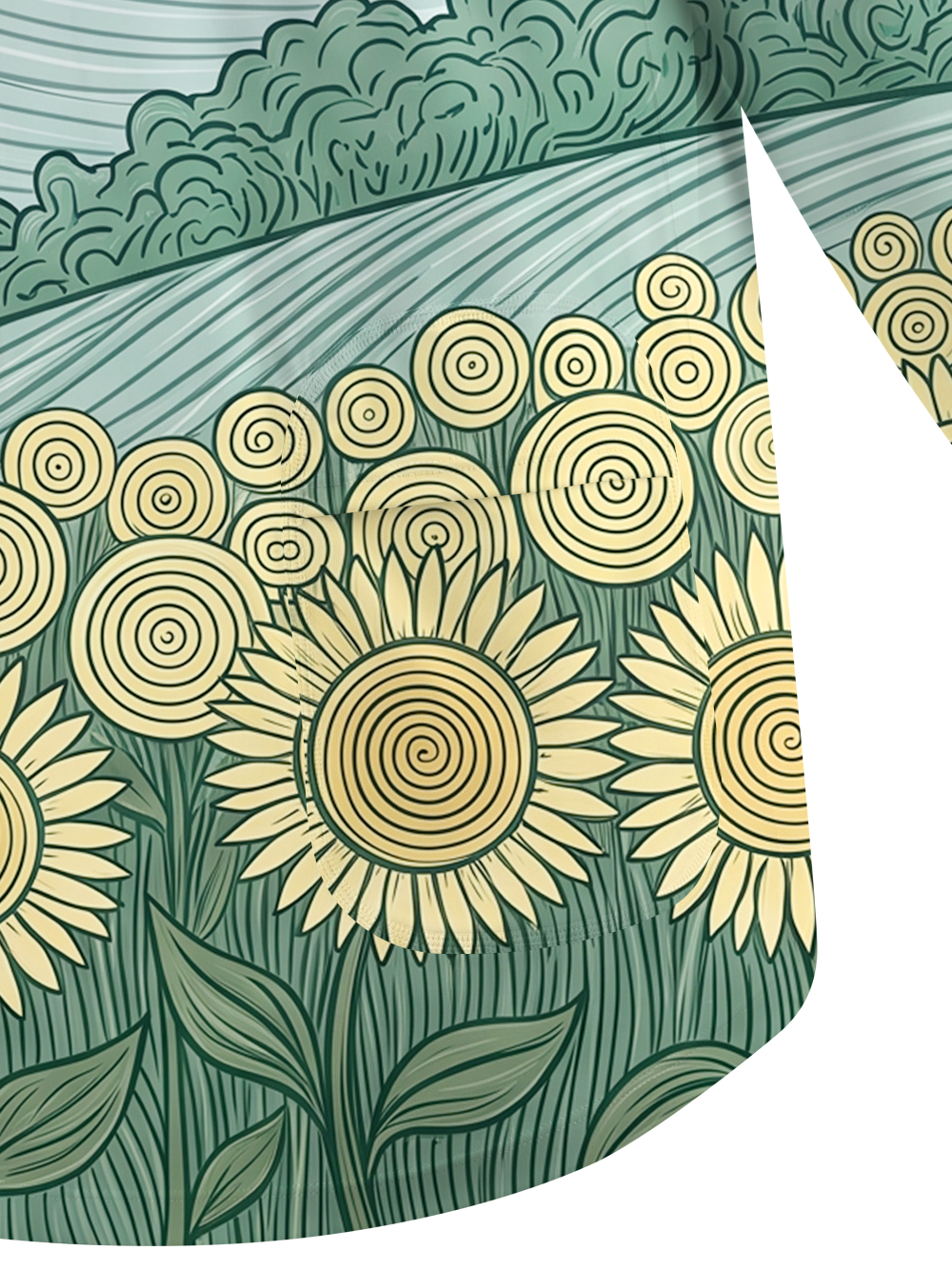 Orionride Swirling Sunflower Women's Quick Dry Downhill Jersey