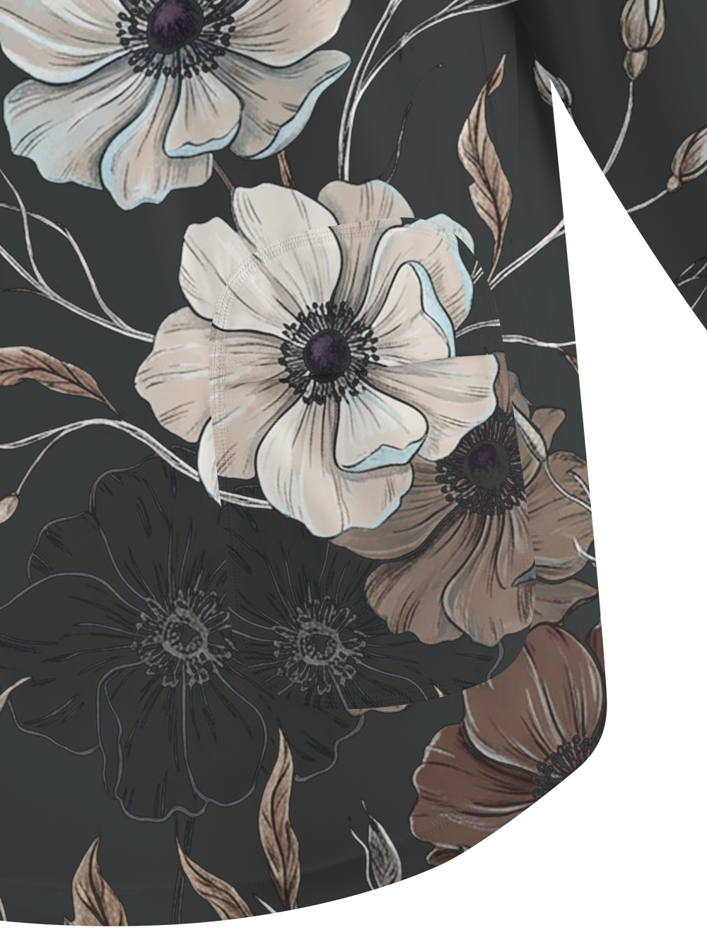 Orionride Delicate Flowers Women's Quick Dry Downhill Jersey