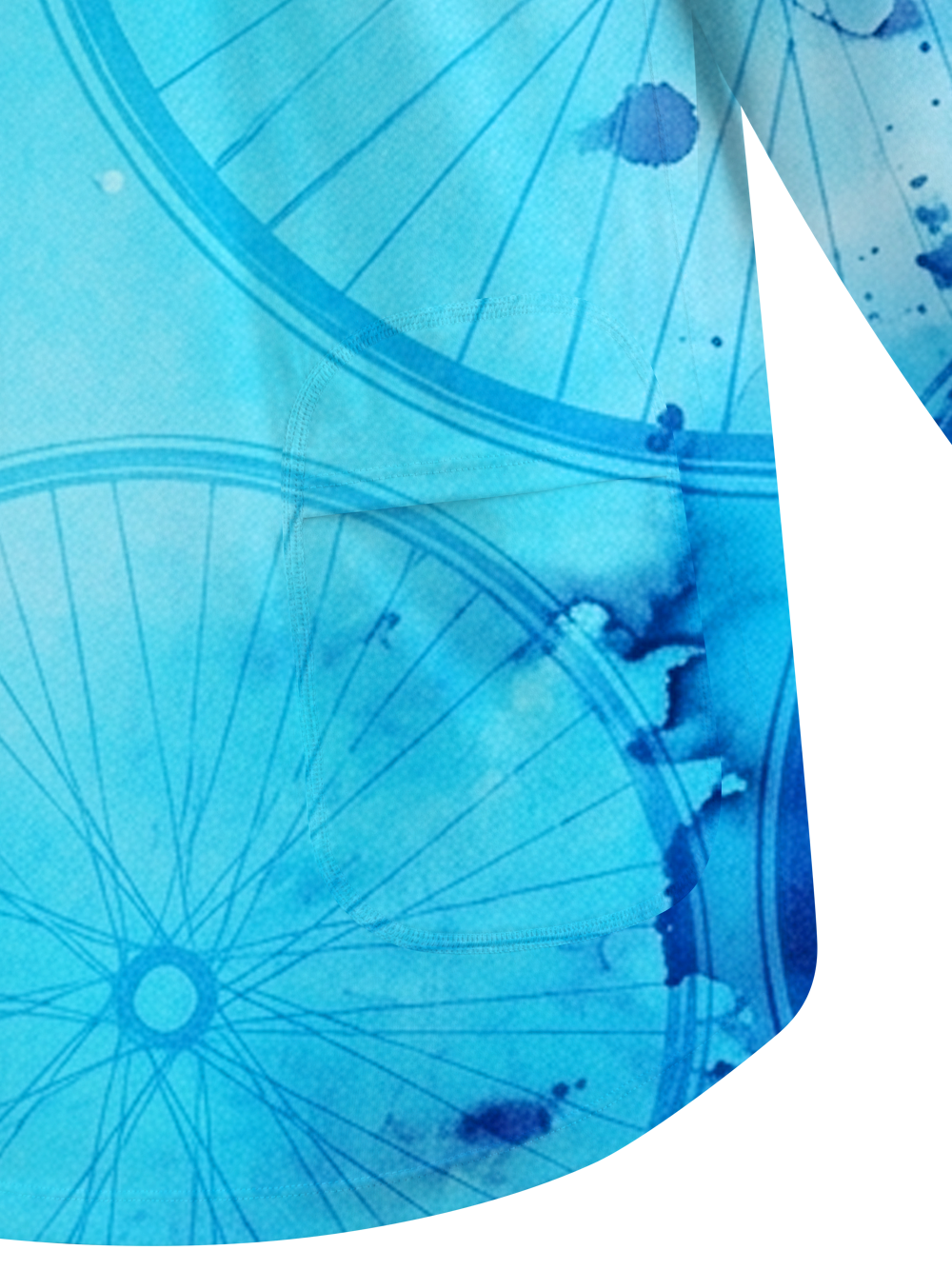 Orionride Ink-Wash Wheels Women's Quick Dry Downhill Jersey