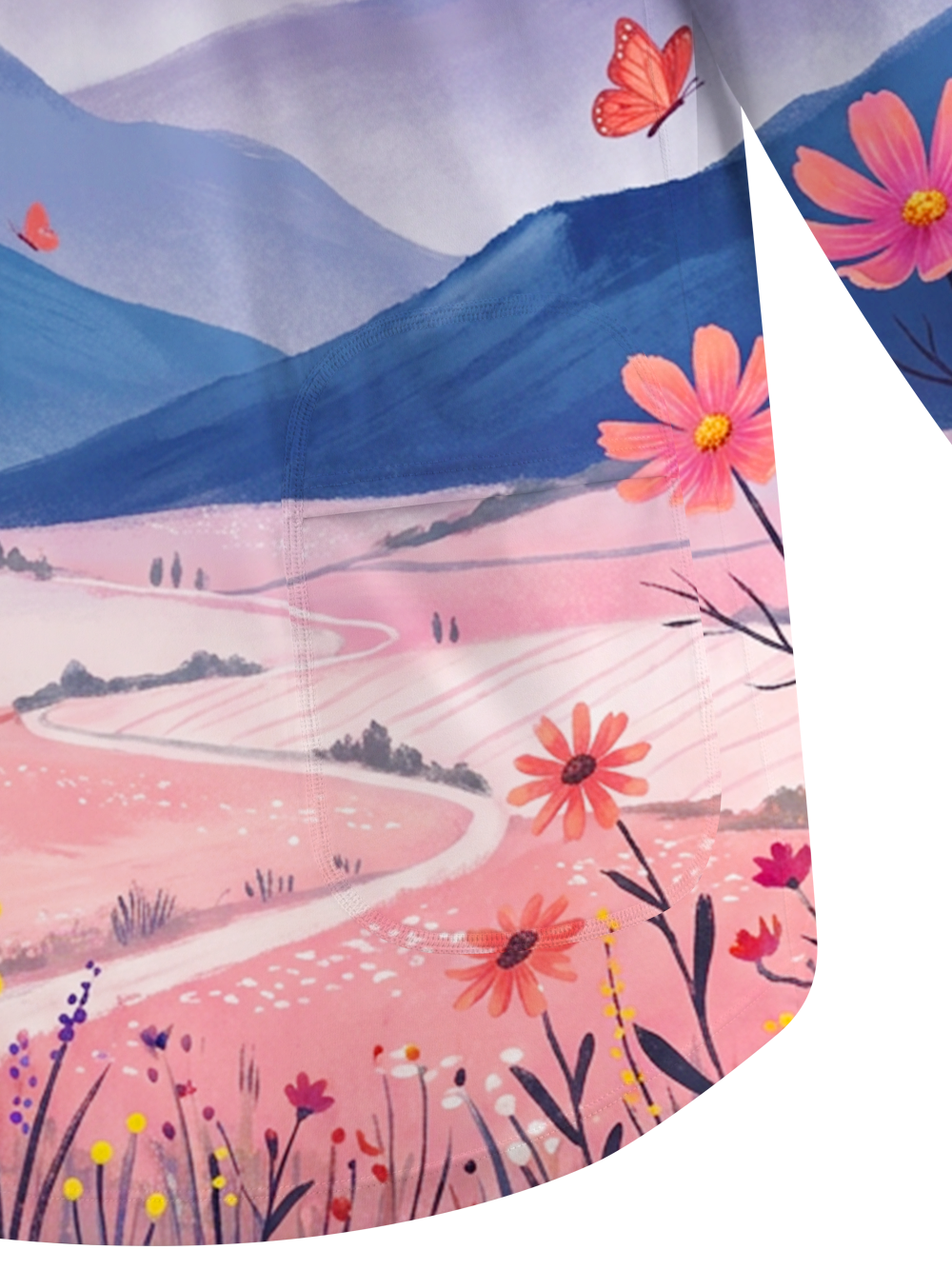 Orionride Starry Flower Valley Women's Quick Dry Downhill Jersey