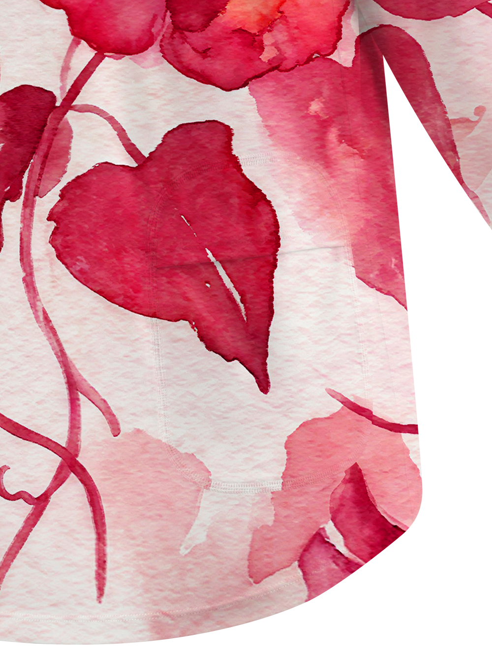 Orionride Pink Vine Flower Women's Quick Dry Downhill Jersey