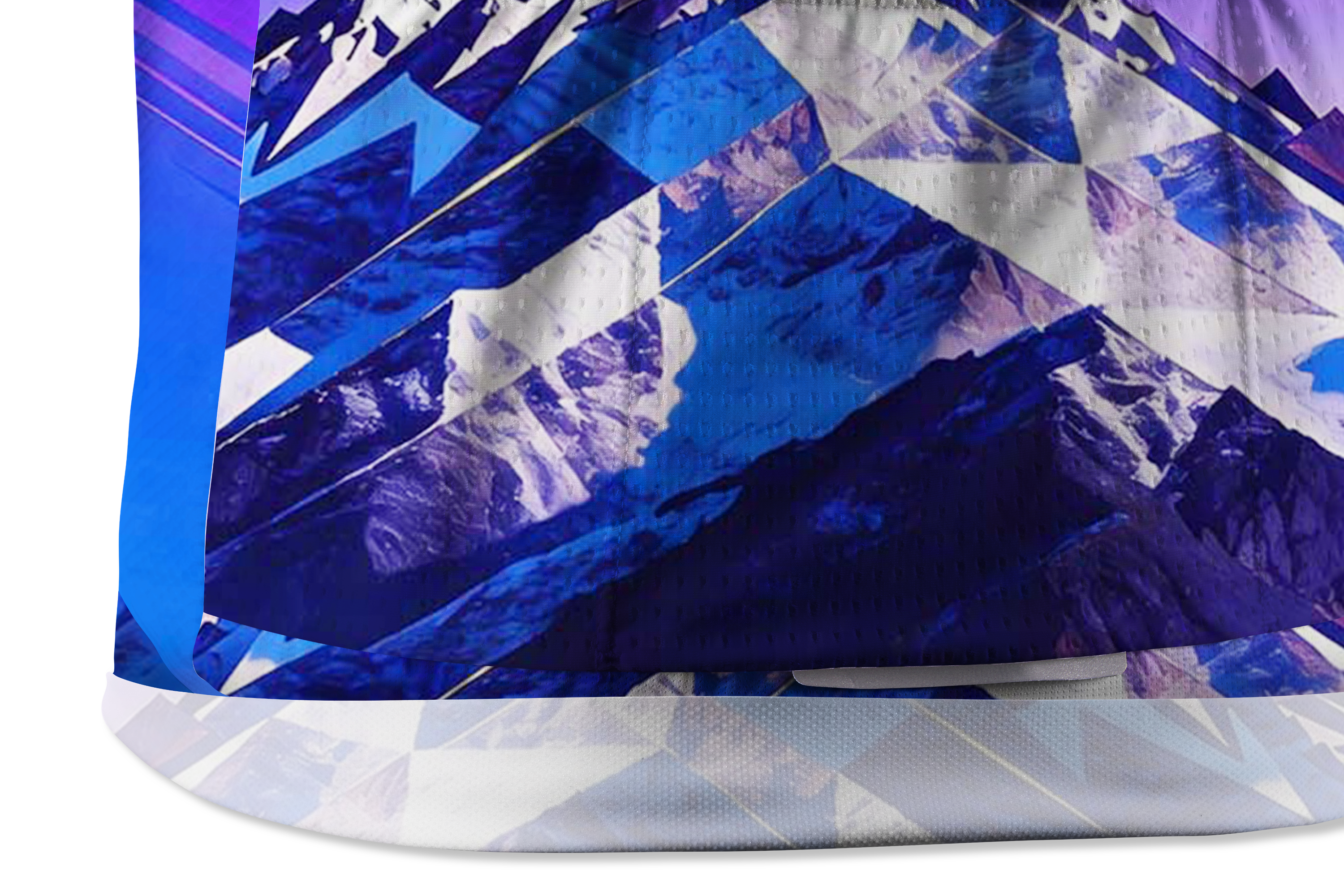 Orionride Purple Mountain Peak Short Sleeves Cycling Jersey