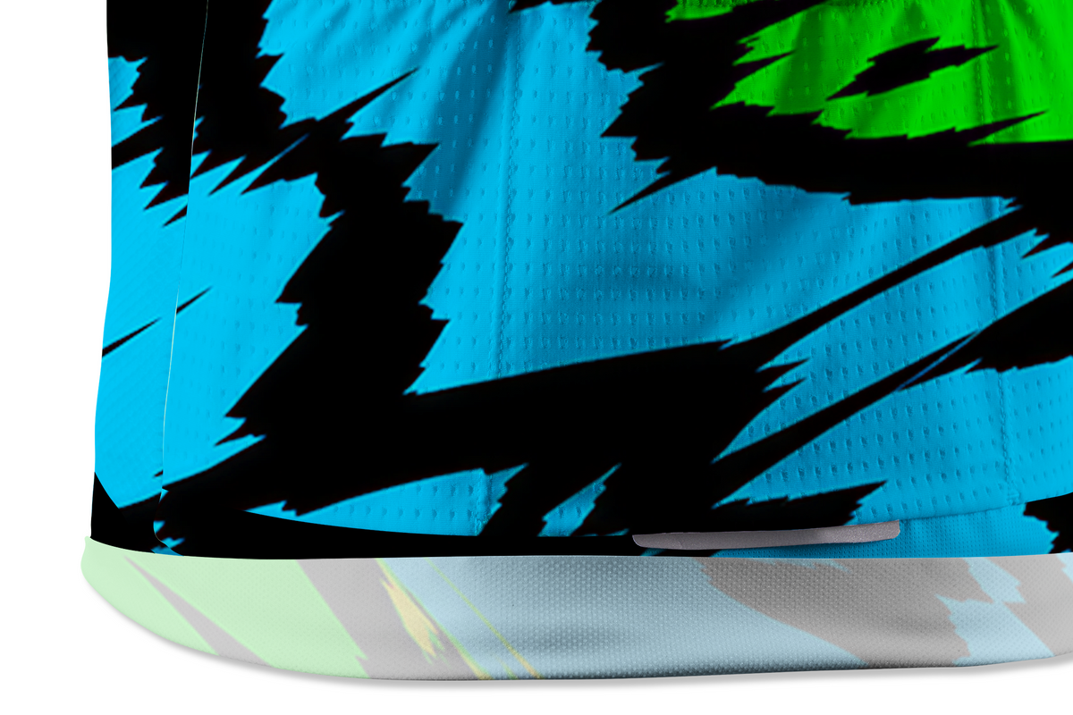 Orionride Fractured Flutter Short Sleeves Cycling Jersey