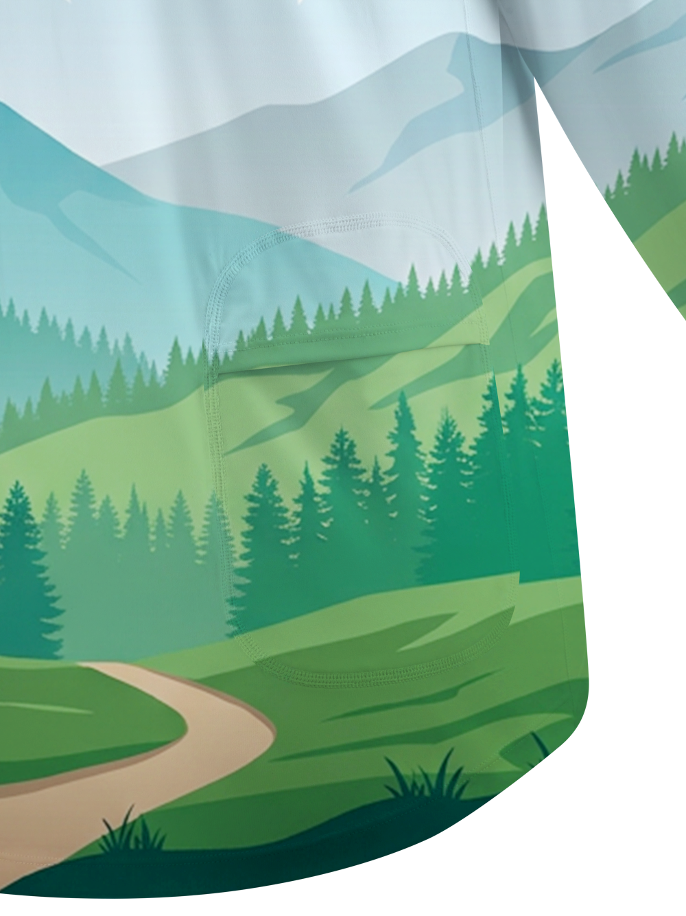 Orionride Distant Snow Mountain Women's Quick Dry Downhill Jersey