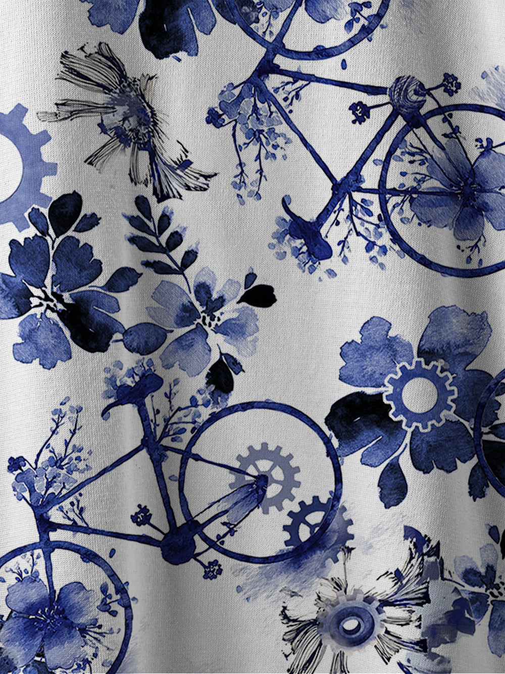 Orionride Watercolor Flowers Men's Sweaters