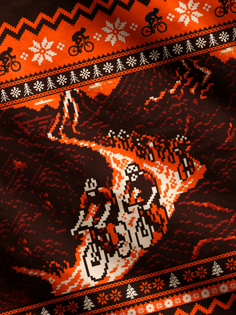 Orionride Volcanic Eruption Men's Sweaters