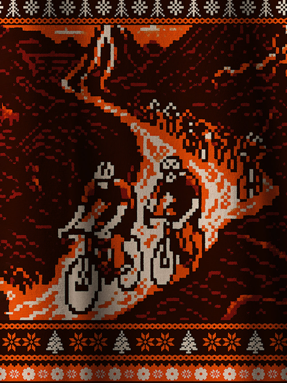 Orionride Volcanic Eruption Men's Sweaters