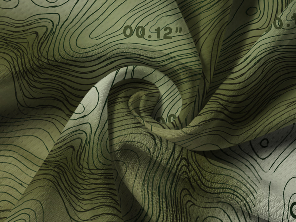 Orionride Outdoor Contours Long Sleeve Half Zipper Mountain Bike Jersey